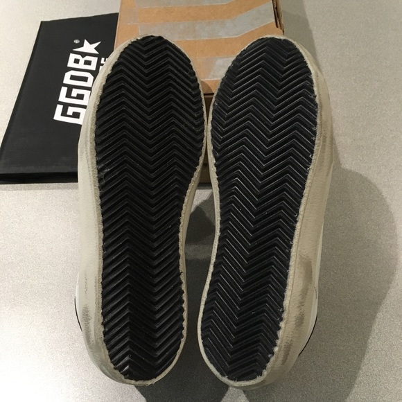 Golden Goose Superstar Leather Glitter Sneaker NIB - Picture 5 of 6